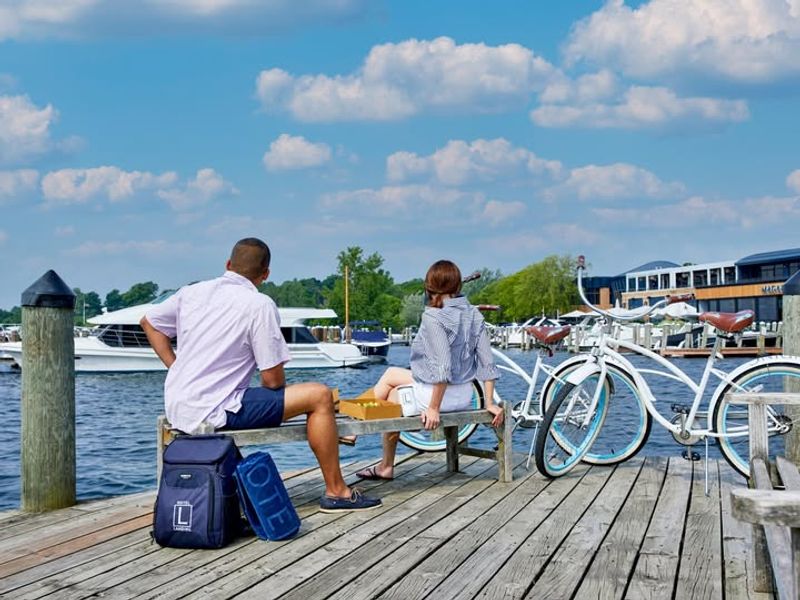 Lake Street and the Waterfront Promenade