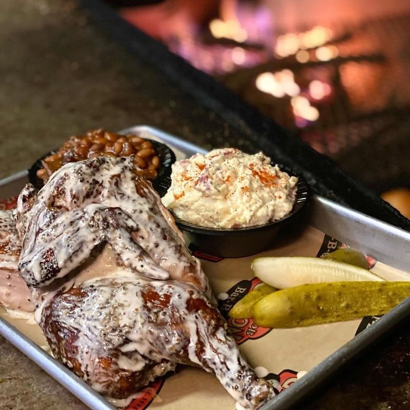 White Sauce Chicken, Perfected on the Pit