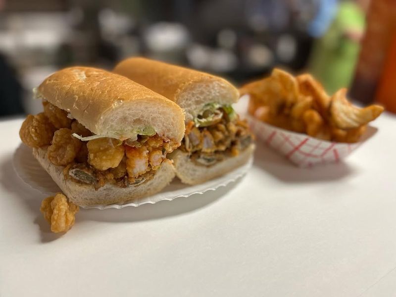 Seafood Glory: Shrimp, Oysters, and Surf & Turf