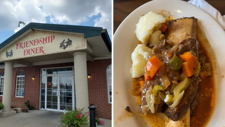 The chopped steak at this Indiana family spot remains a favorite among regulars looking for comfort food
