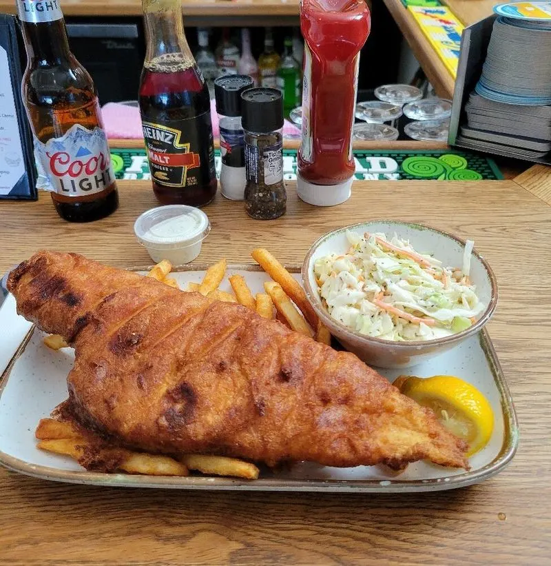 Crispy Cod Fish & Chips: The Local Legend