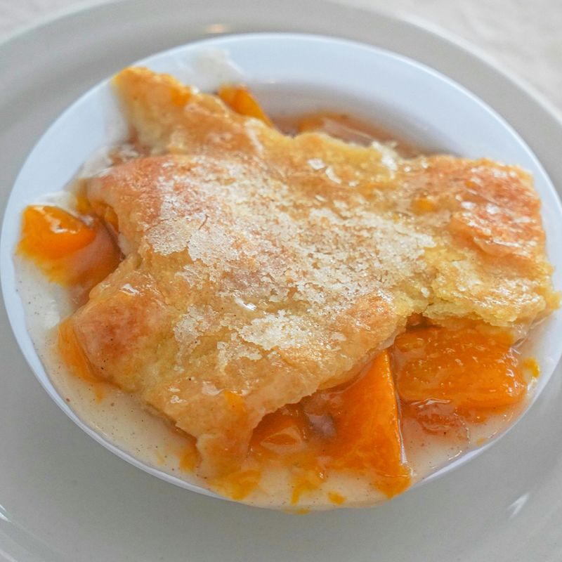 Peach cobbler that stops traffic