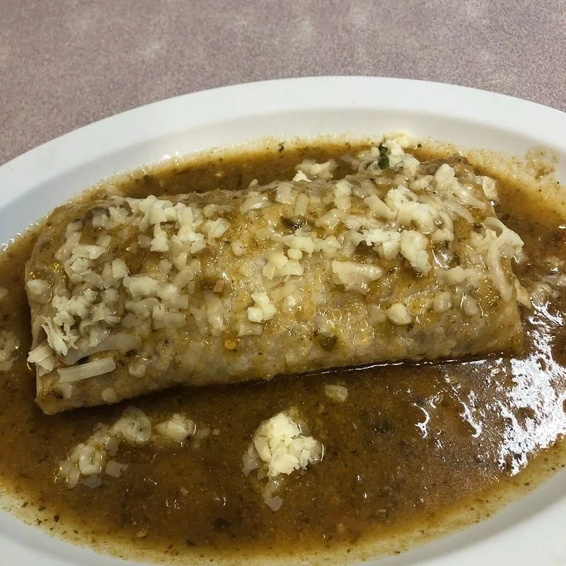 Smothered Chile Relleno Burrito