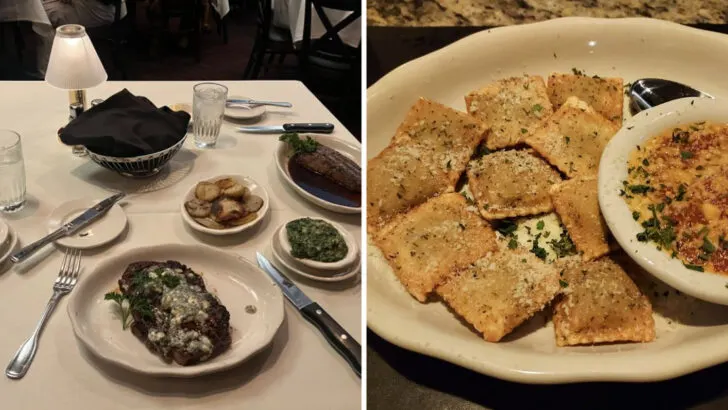 The porterhouse at this easygoing Missouri steakhouse is the cut longtime diners return for