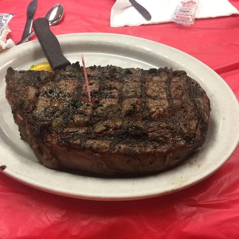 The celebrated sirloin
