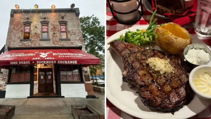 The slow-roasted bison at this Colorado roadhouse keeps visitors coming back all year