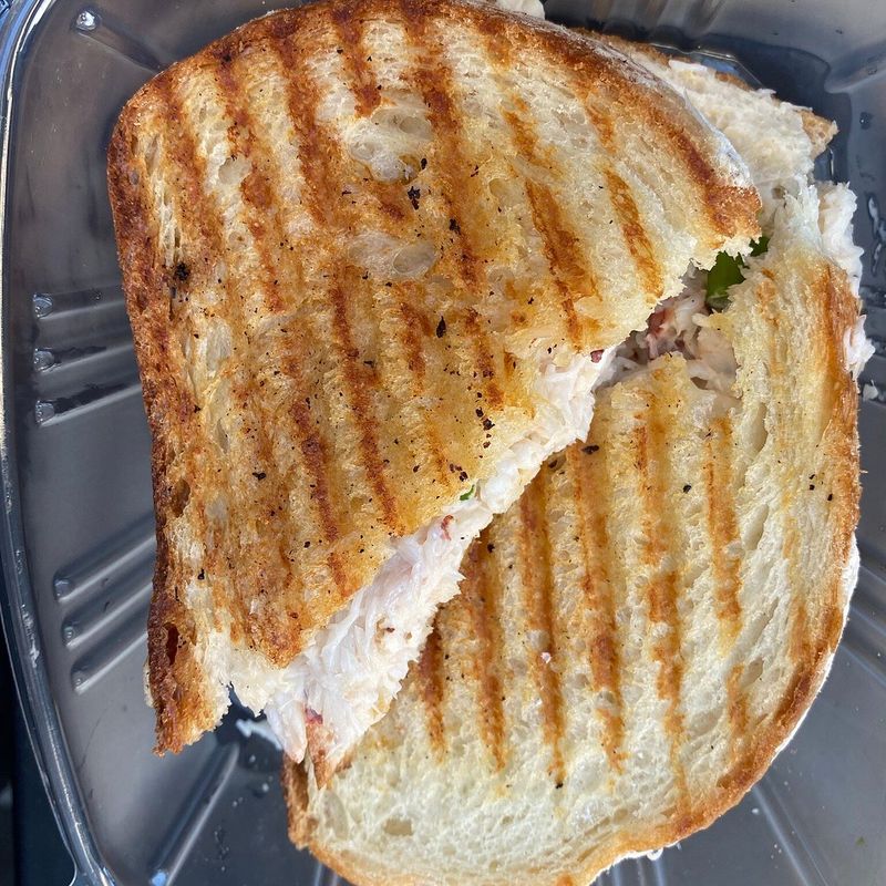The Legendary Dungeness Crab Sandwich