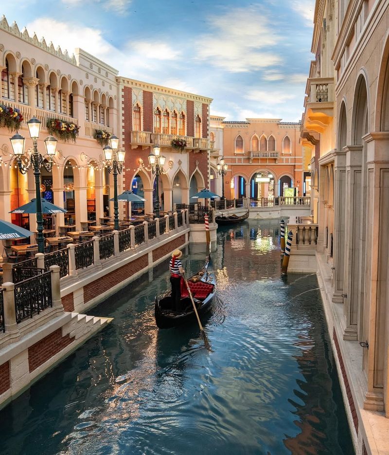 Gondola Ride at The Venetian