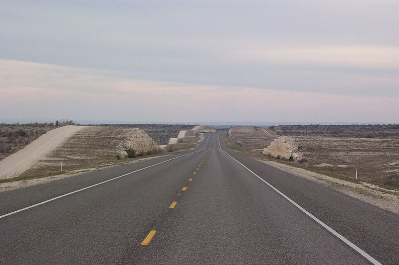 U.S. Route 90 in Texas