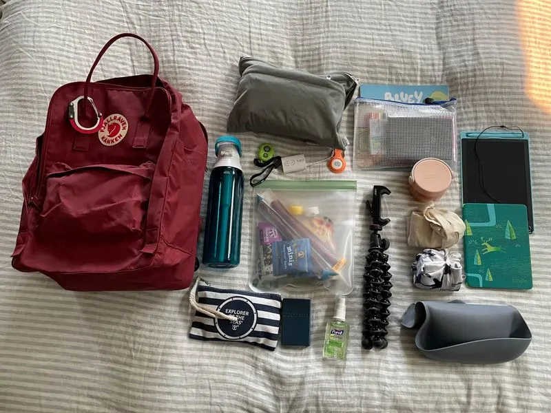 Bring snacks water bottles and entertainment