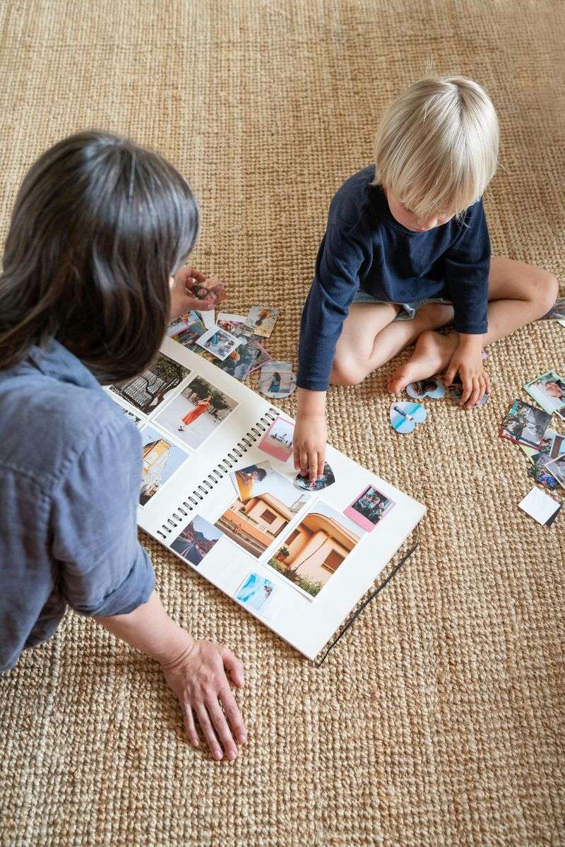 Creating a Vacation Scrapbook After Returning Home