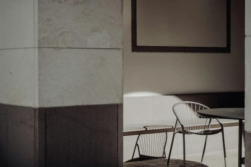 Small talk about the weather is always safe.