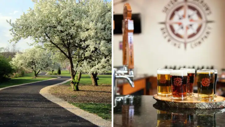 West of Richmond and beside the Blue Ridge foothills is a small town with enough breweries and scenic walks for a full trip