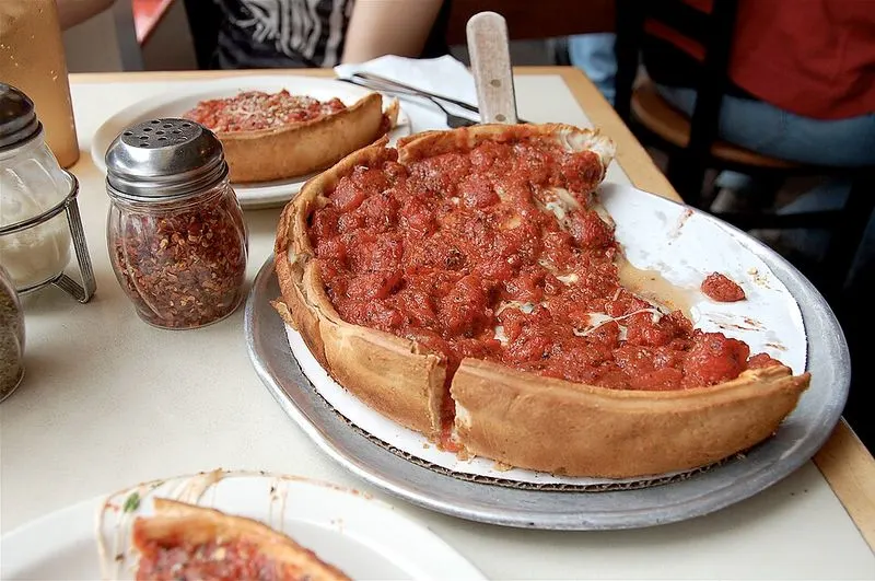 Deep-Dish Pizza