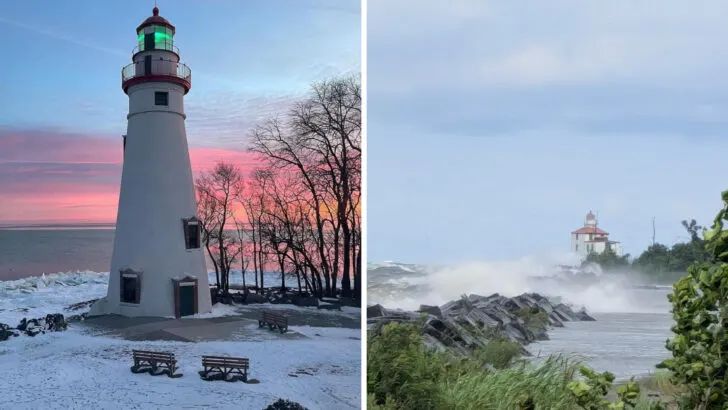 12 Ohio lighthouses that draw visitors from far beyond their local towns