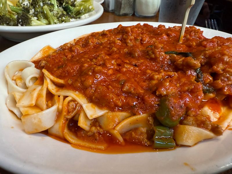 The classic veal parm ritual