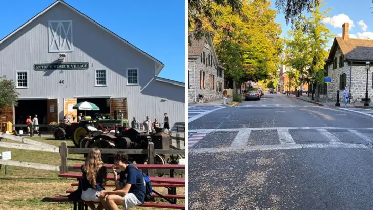 A gorgeous New York town where antiquing fits perfectly into a family day trip