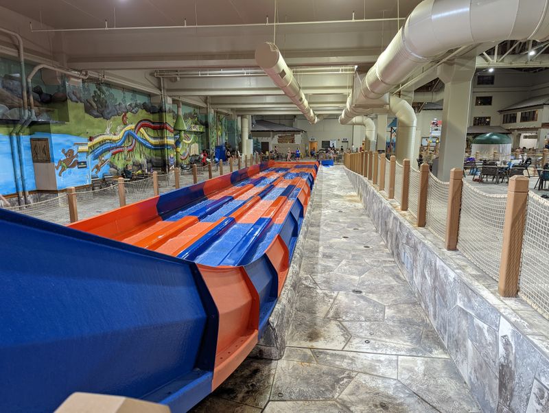 80,000 square feet of indoor splash fun