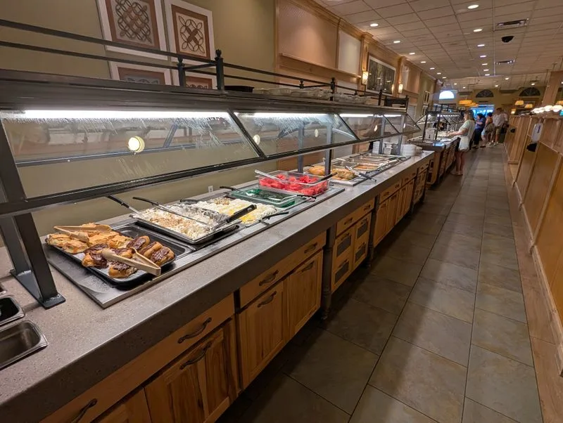 The dinner buffet everyone talks about