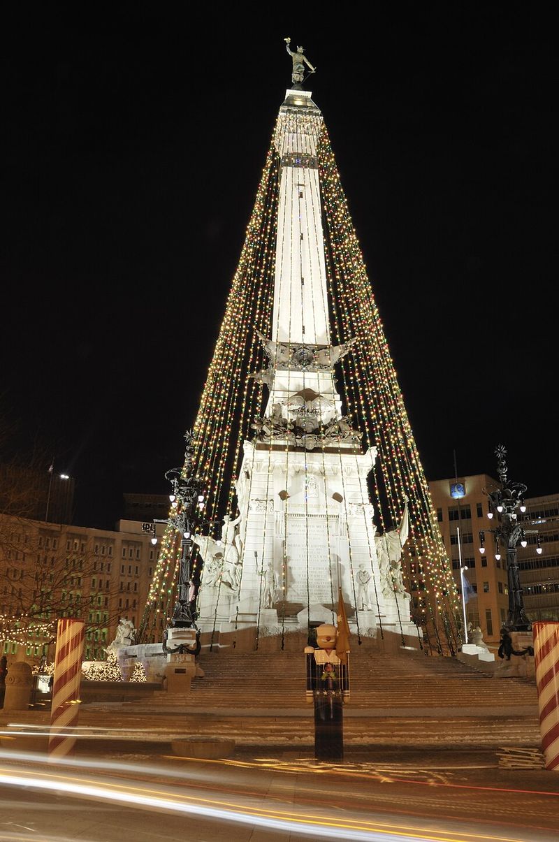 Monument Circle Tree, Indianapolis