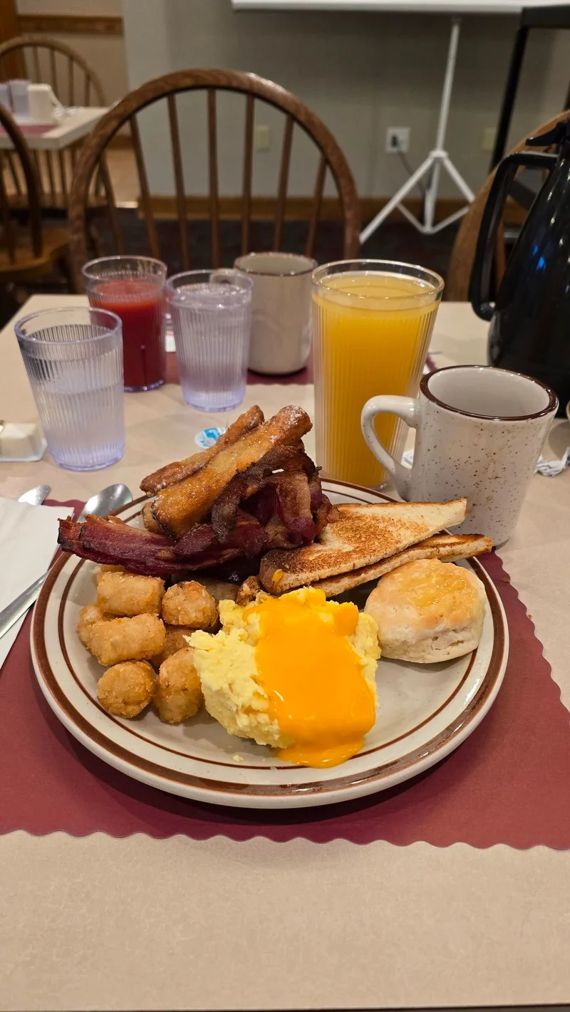 Eggs Benedict on Amish Biscuits
