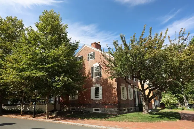 The Green, Frost and Footprints