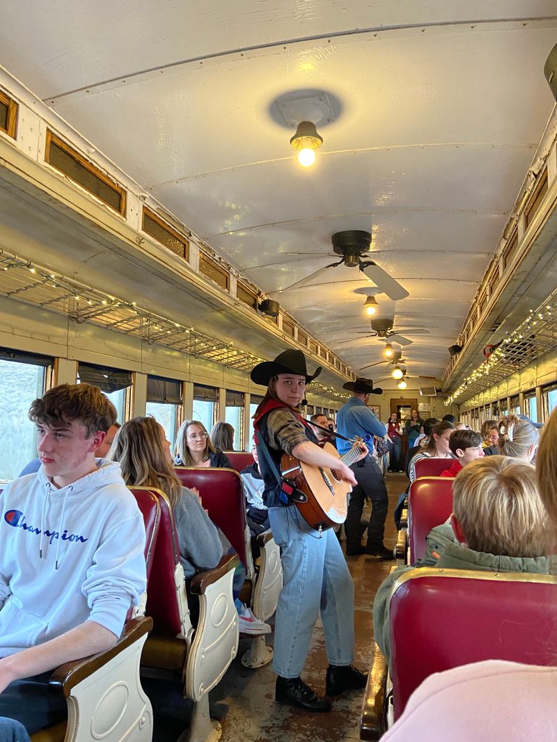 Heber Valley Railroad: North Pole Express route scenery