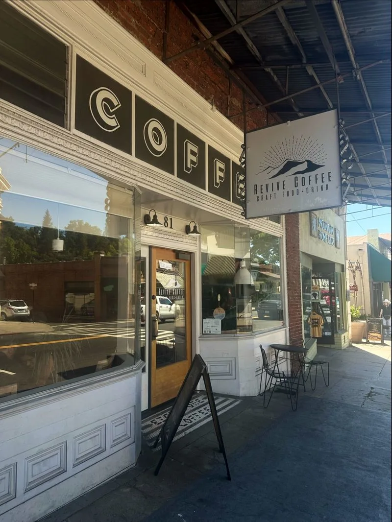 Coffee Interlude at a Sunny Sidewalk Table