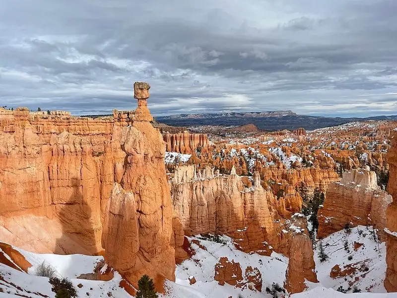 Bryce Canyon: Hoodoos in Frost