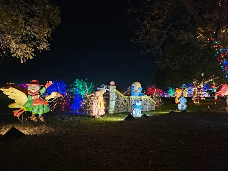 Stroll Through the Trail of Lights at Zilker Park