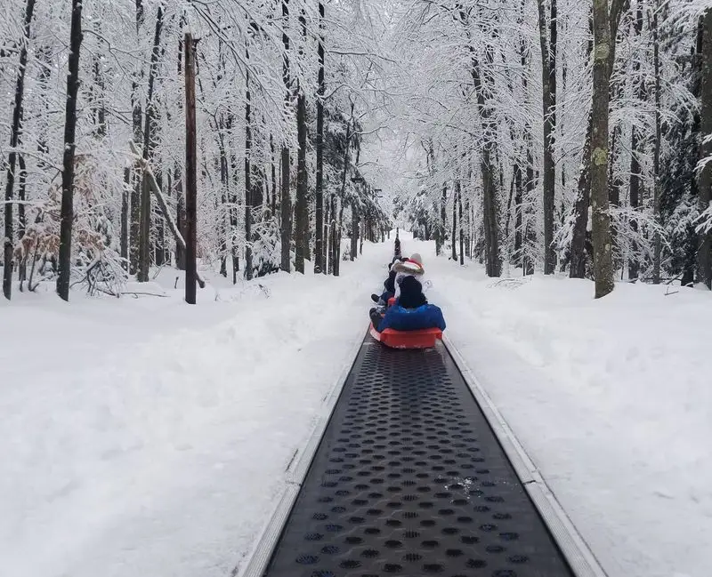 Blackwater Falls Sled Run