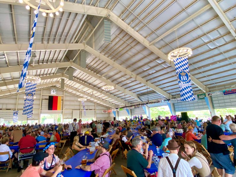 Harvey Kern Pavilion Holiday Vendor Stalls