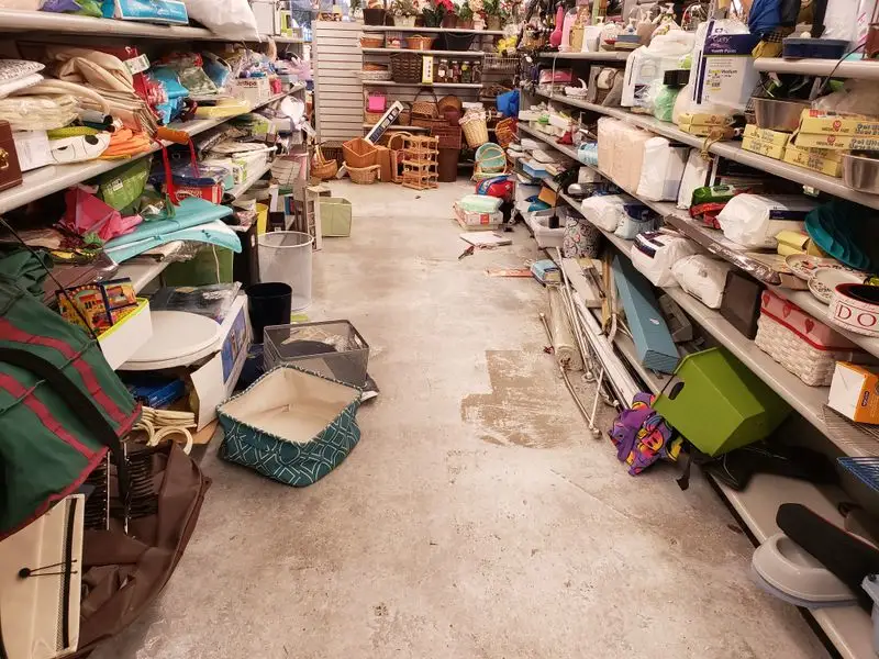 Local insider route through the store