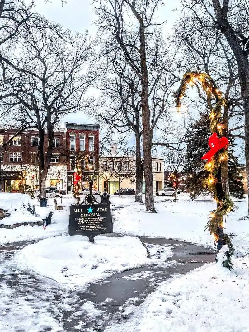 Clock Tower and Pennsylvania Park Lights