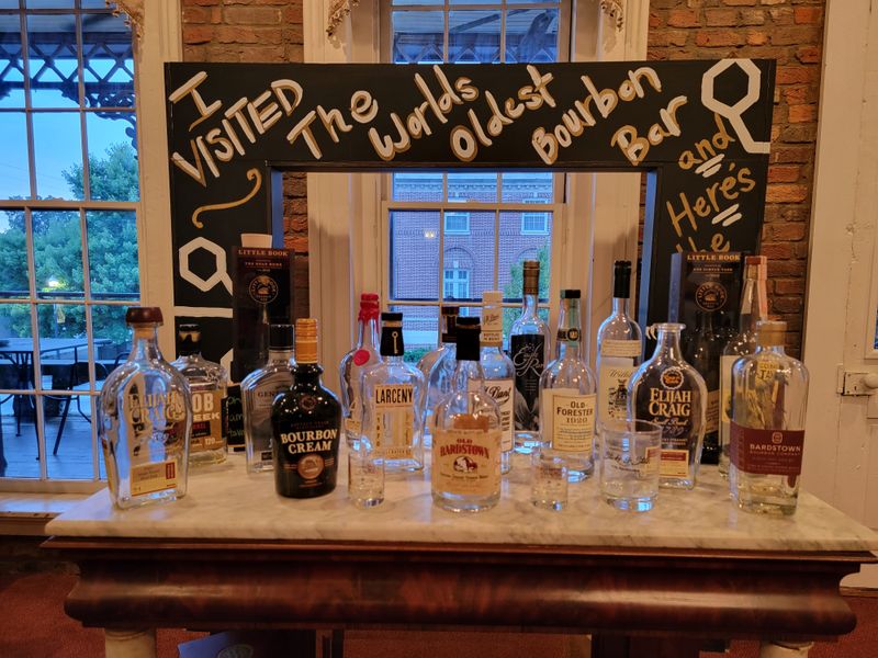Bourbon bar and classic cocktails