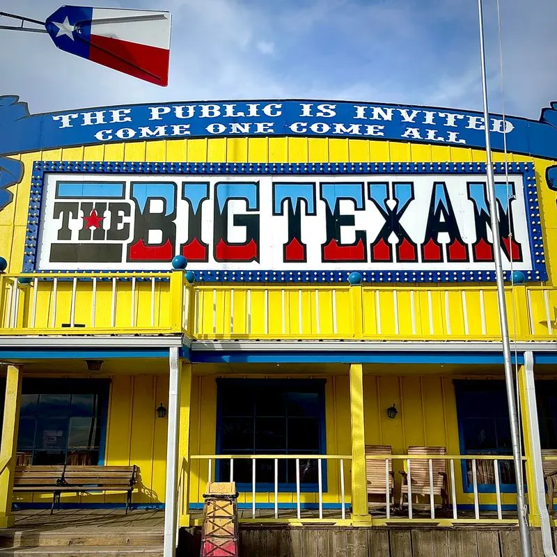 The Big Texan Steak Ranch Sign & Steak Challenge, Amarillo