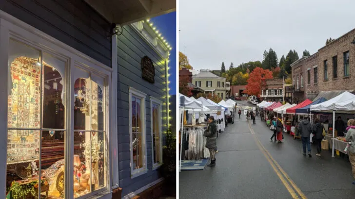 California has a foothill town where decorated streets, local shops, and mild nights suit a low-key holiday stay