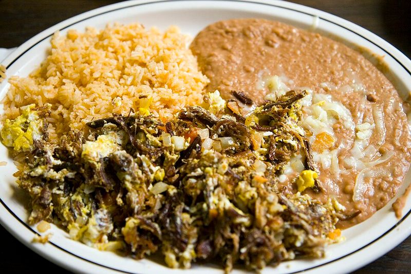Machaca with Eggs