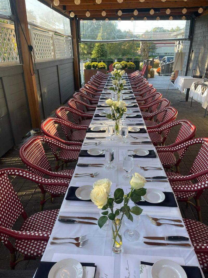 Cozy Patio, Candlelit Dining Room