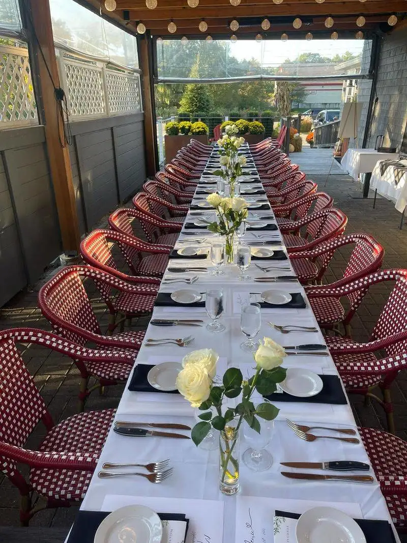 Cozy Patio, Candlelit Dining Room