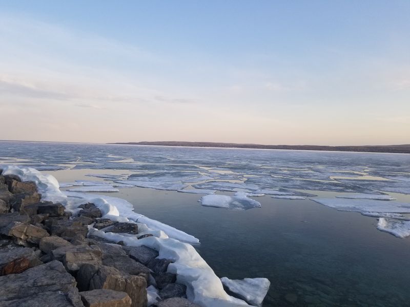 Little Traverse Bay Winter Views