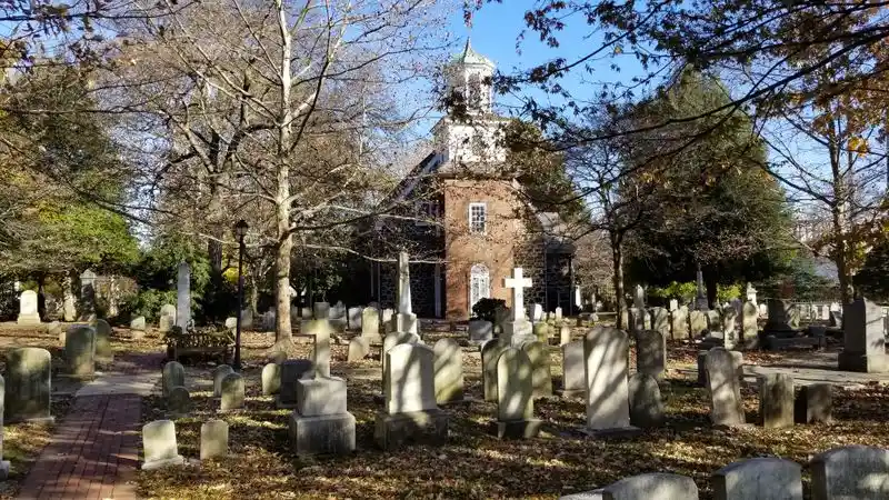 Old Swedes Churchyard Whispers