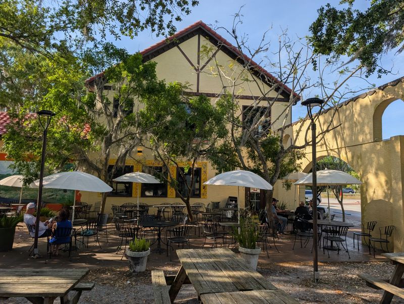 Outdoor seating, vibes, and weekend rhythms