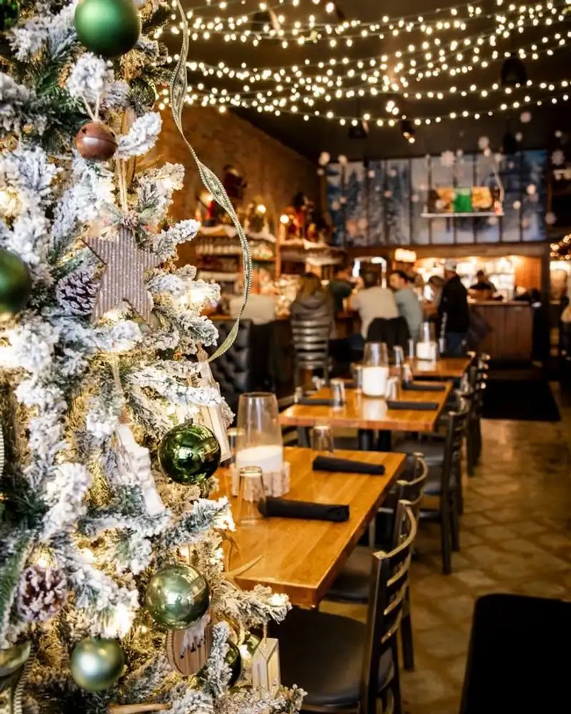 Holiday Dining With Lights-View Seating