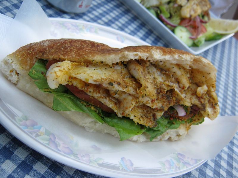 Grouper sandwich