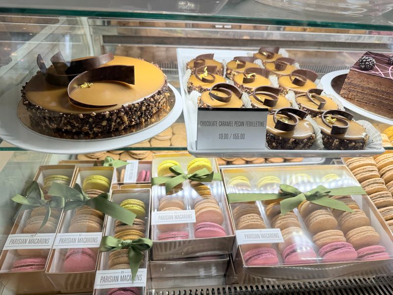 Signature pastry case highlights