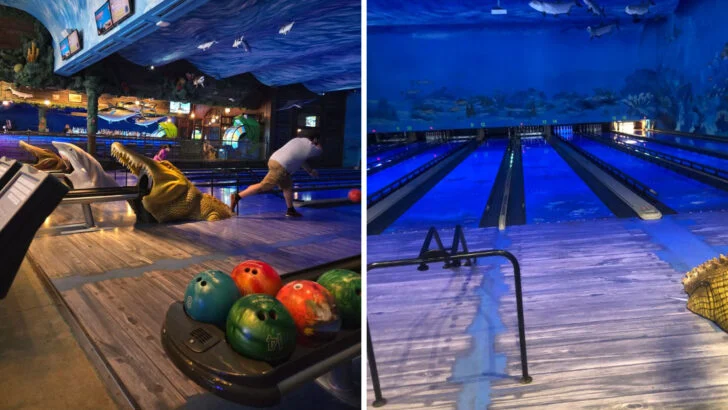Destin has a underwater-themed bowling experience that feels surprisingly fun for the whole family
