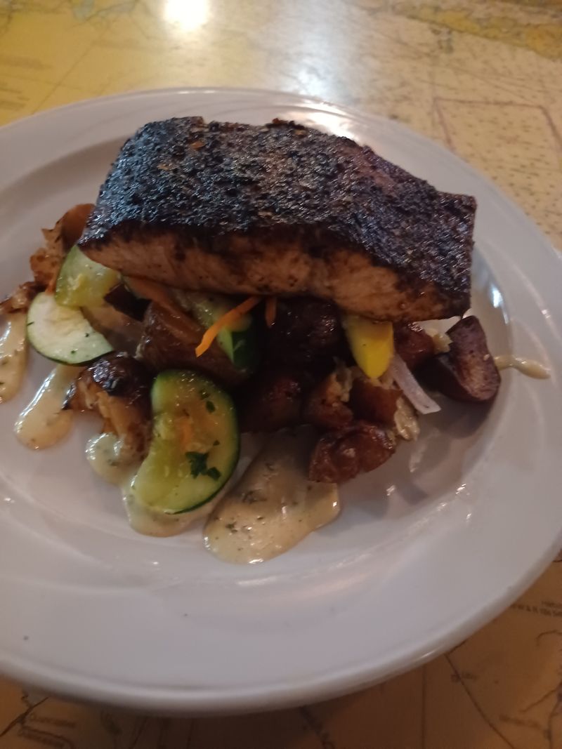 Blackened mahi mahi