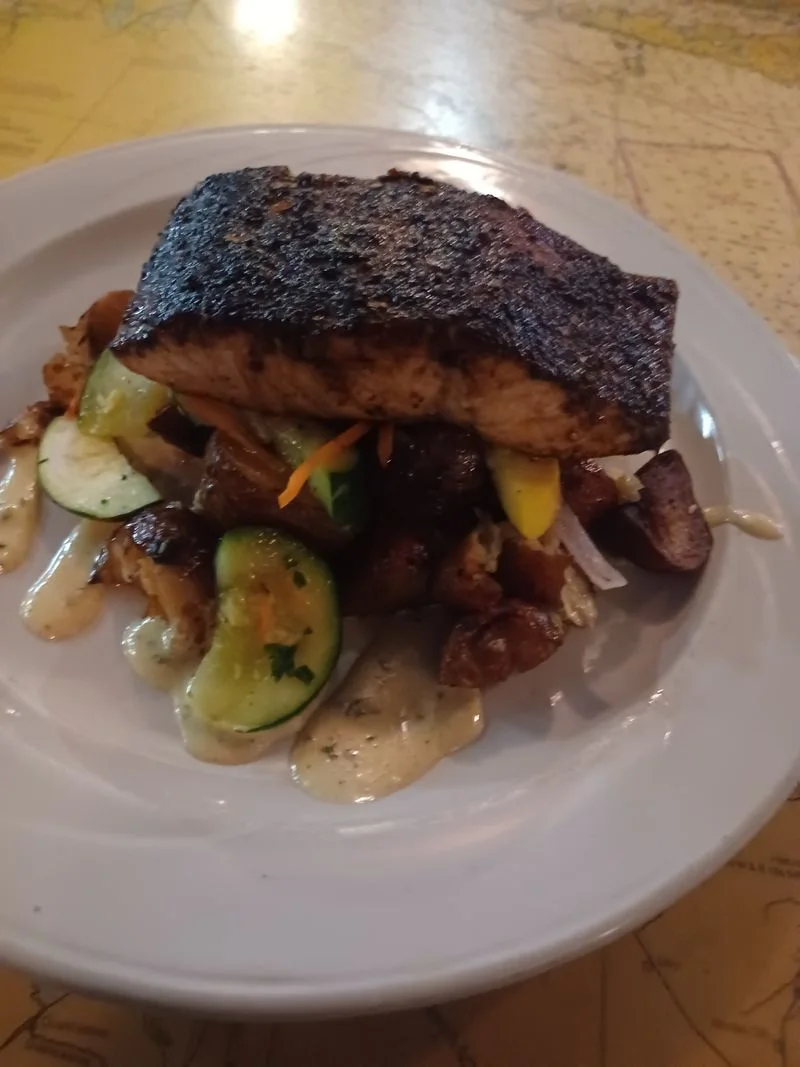 Blackened mahi mahi