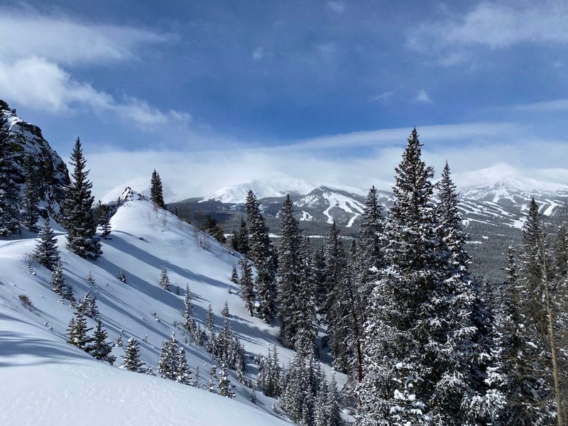 Sunrise at Boreas Pass Road (Winter Gate)